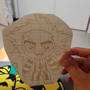 Beetlejuice vinyl car decal laptop decal vinyl white sticker